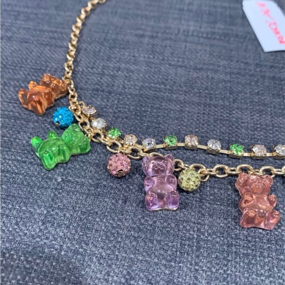 Betsey Johnson Gummy Bear Necklace - Picture 4 of 6